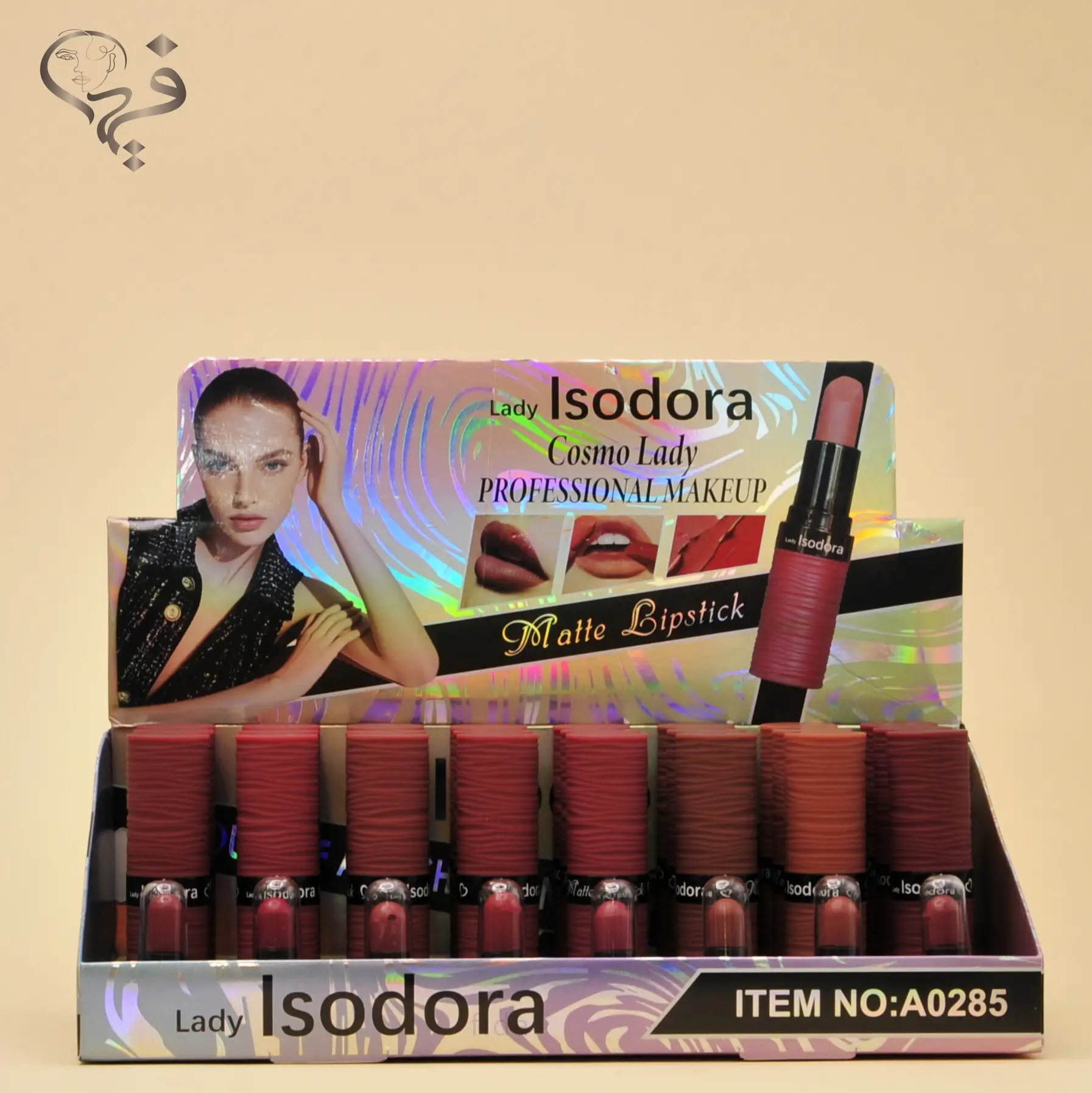 رژلب جامد شیار دار ایزادورا Isodora