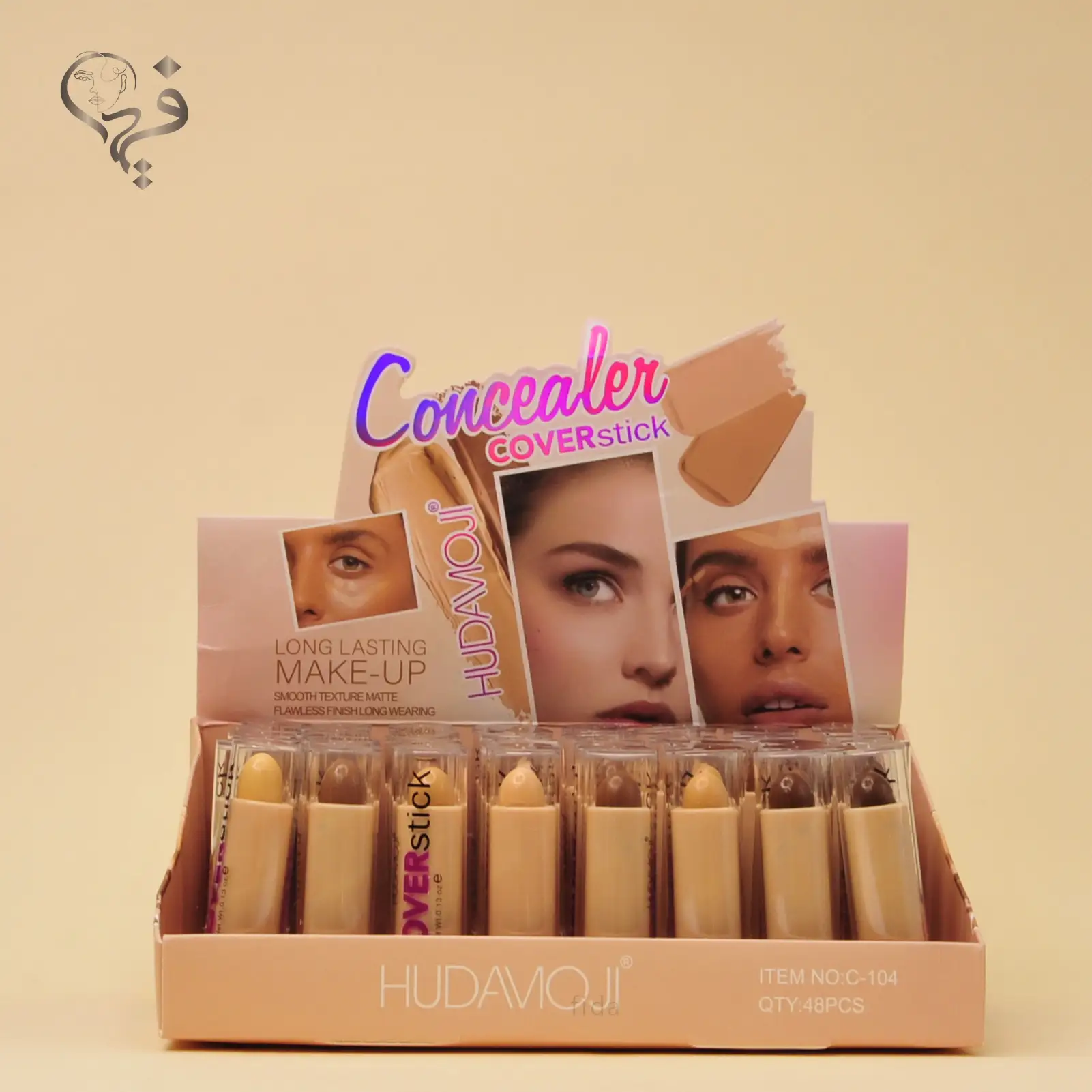 کانتور کانسیلر جامد هدی موجی Hudamoji