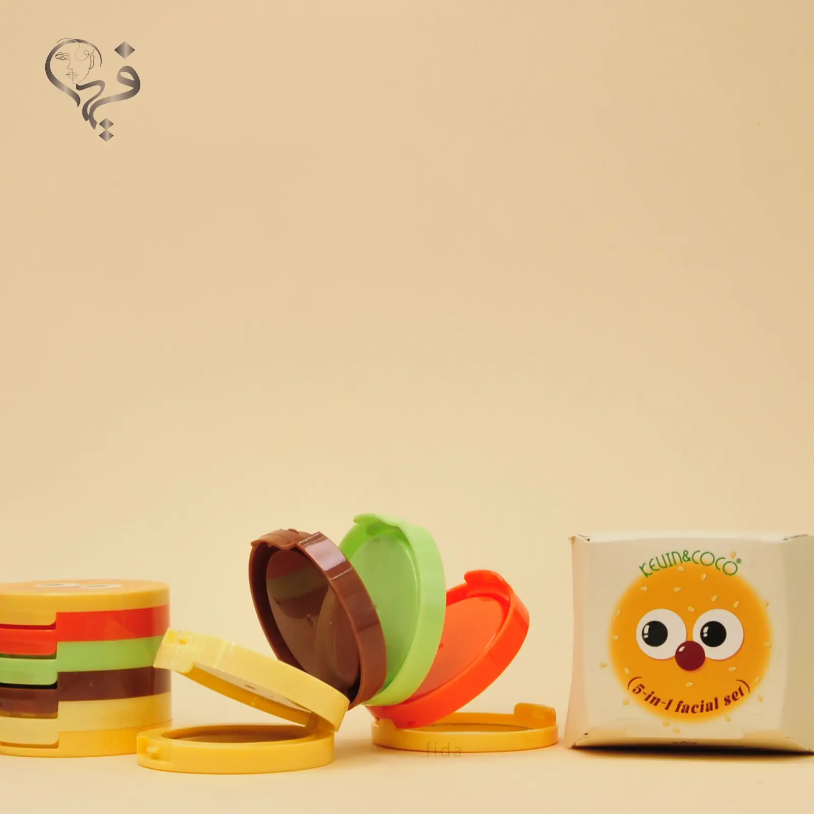 ست همبرگر آرایشی کوین کوکو Kevin coco