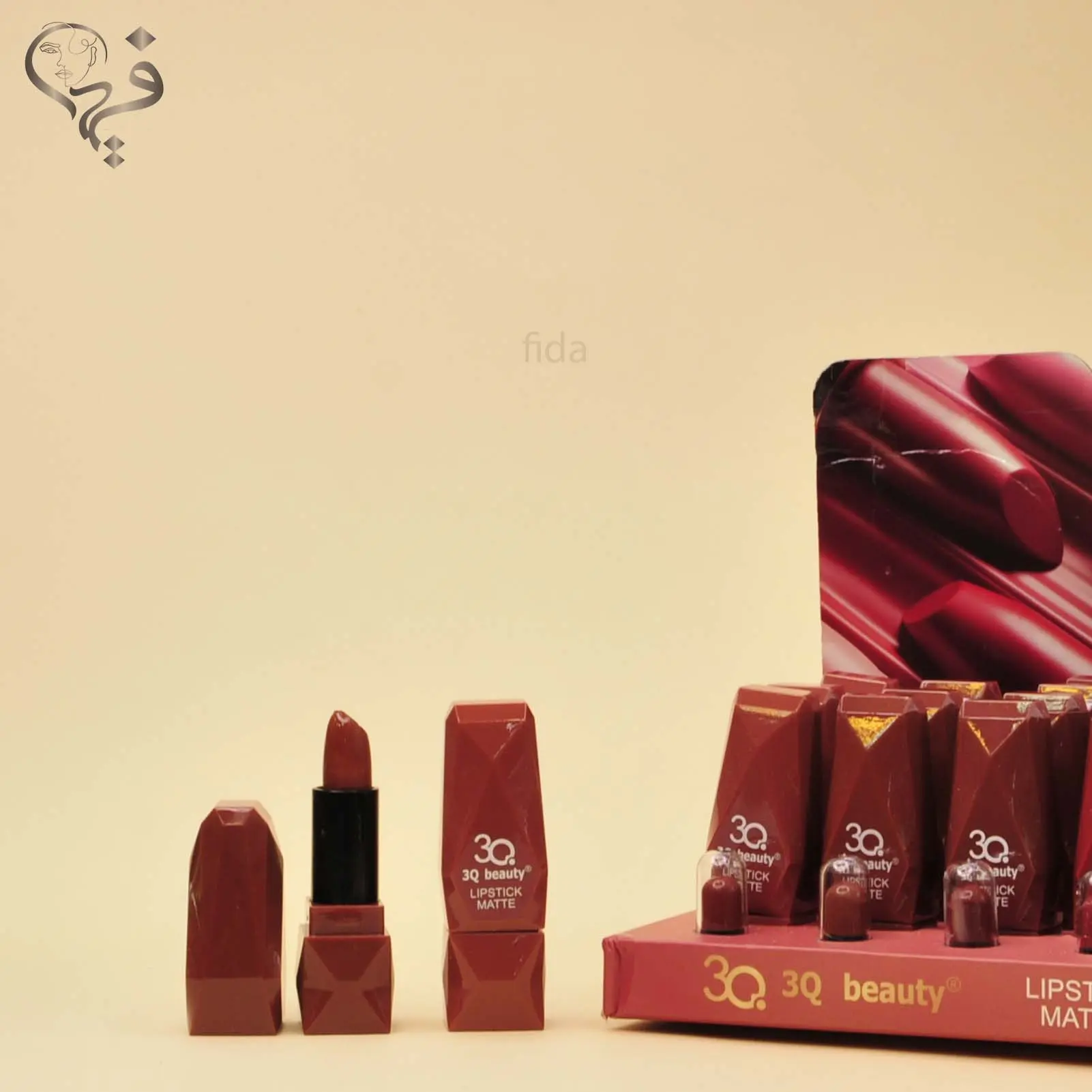 رژلب جامد نود تری کیو بیوتی 3Q beauty