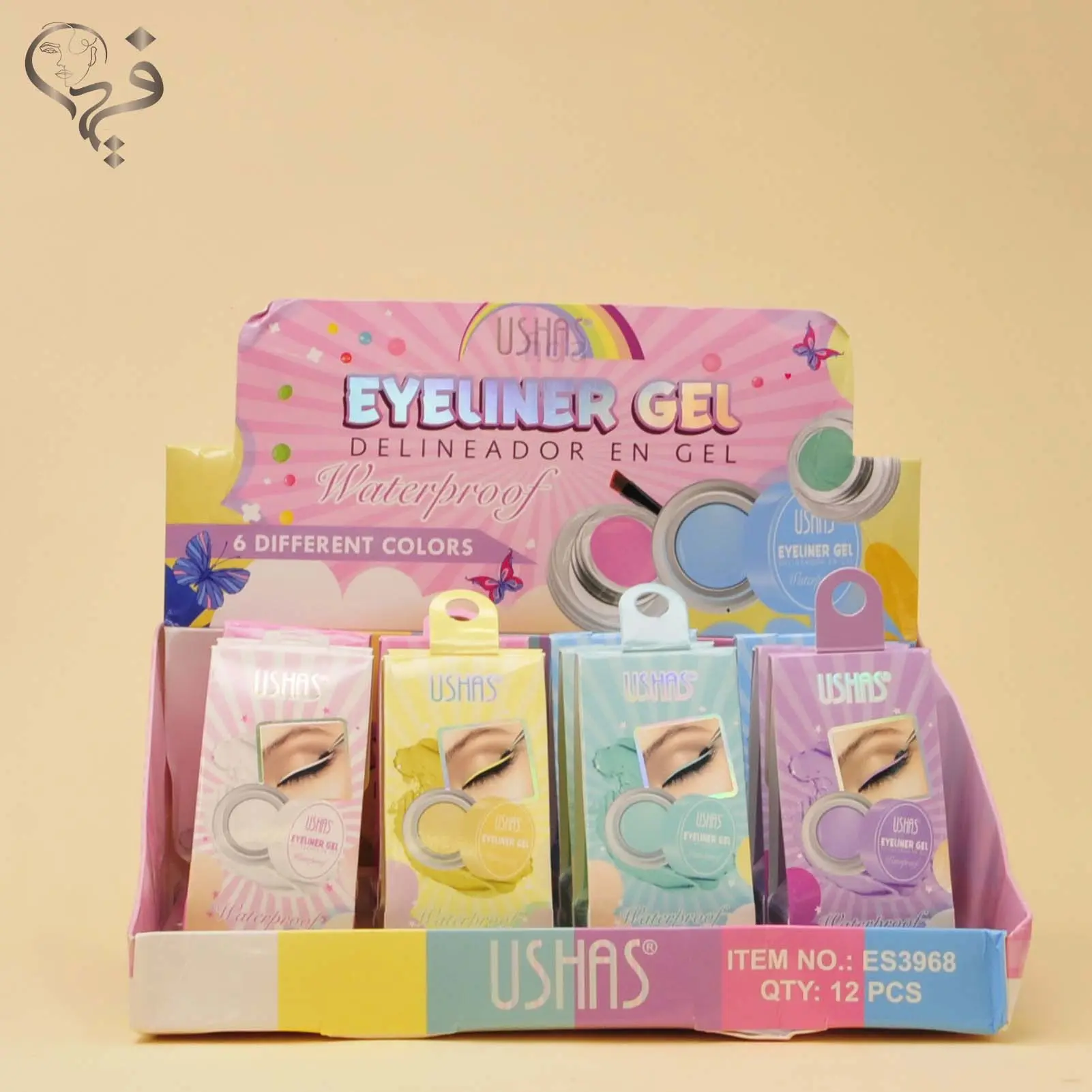 خط چشم ژله ای رنگی یوشاز Ushas