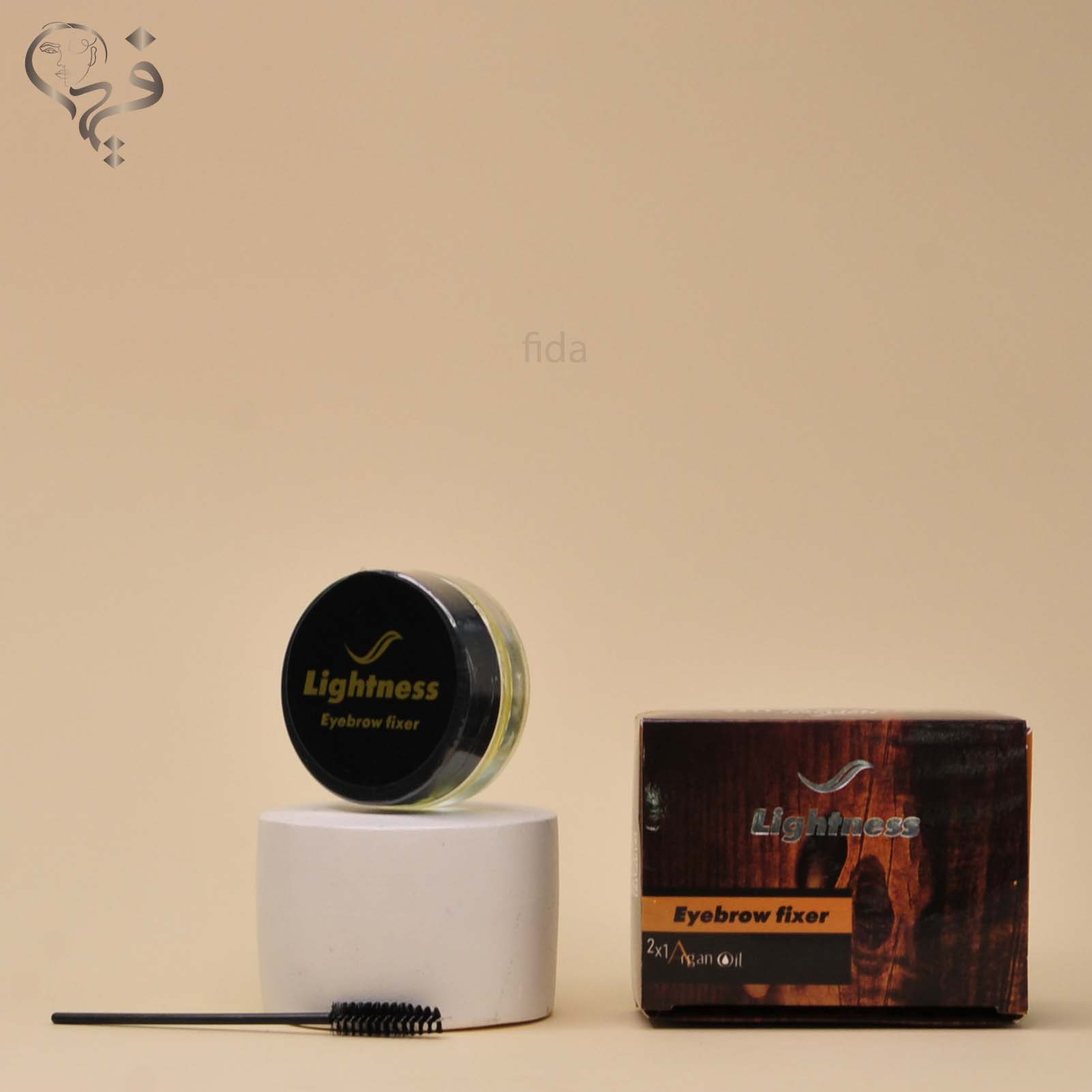 ژل ابرو کاسه ای آرگان لایتنس Lightness