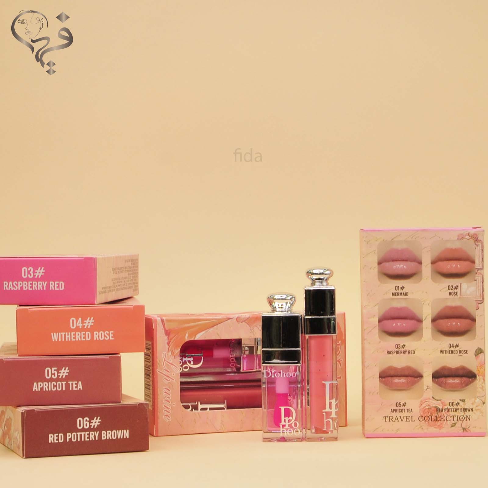 پک رژلب و برق لب دورهو Drohoo