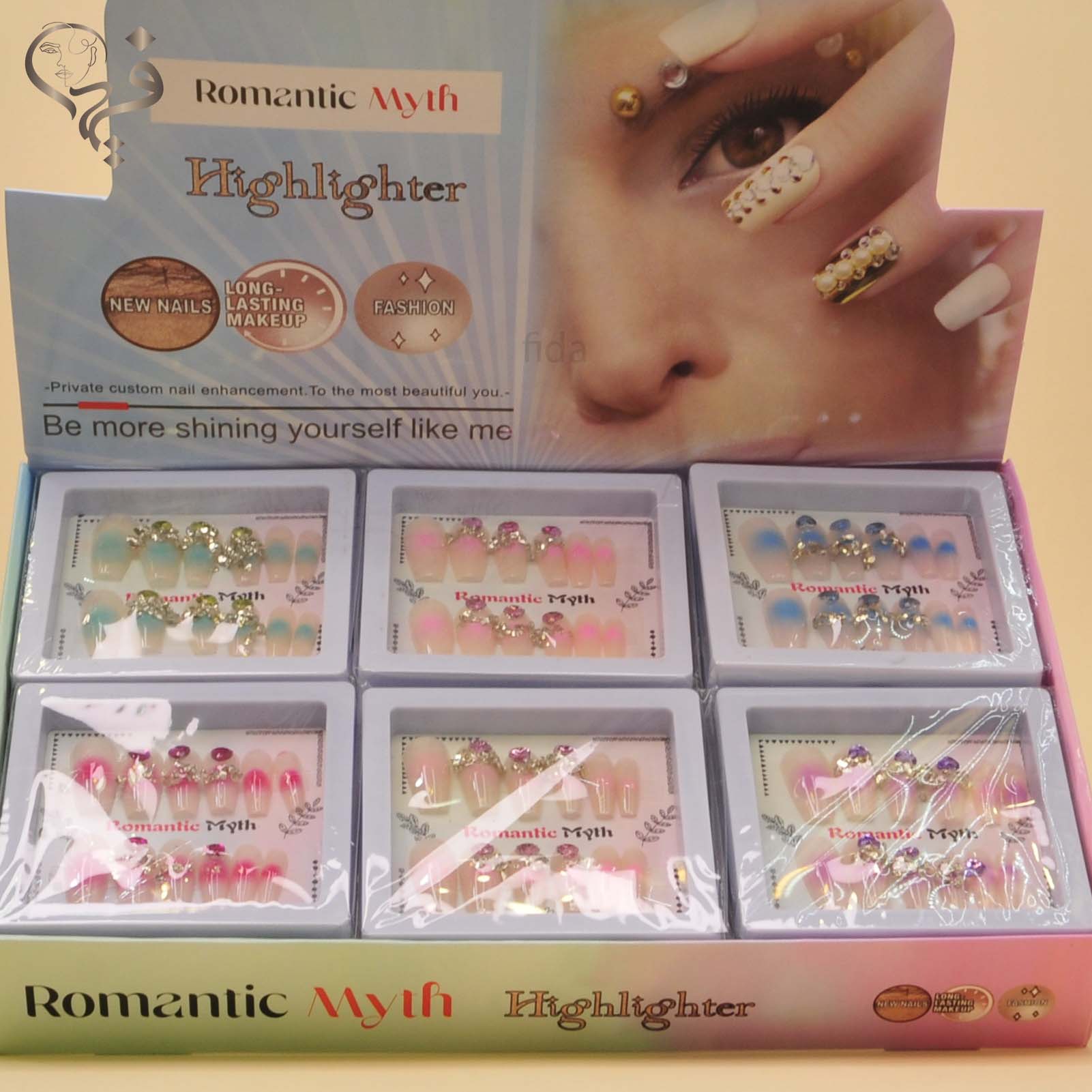 پک ناخن فانتزی رمانتیک