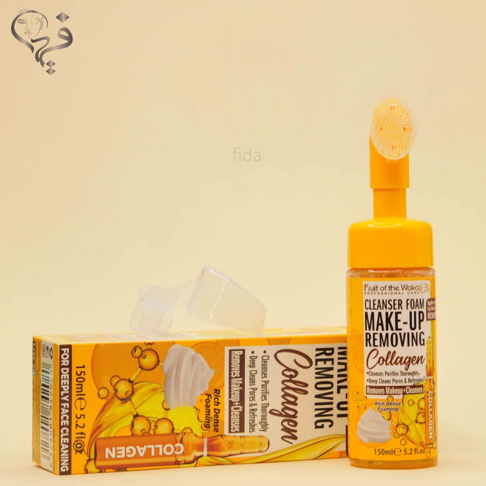 فوم براش دار کلاژن وکالی WOKALI