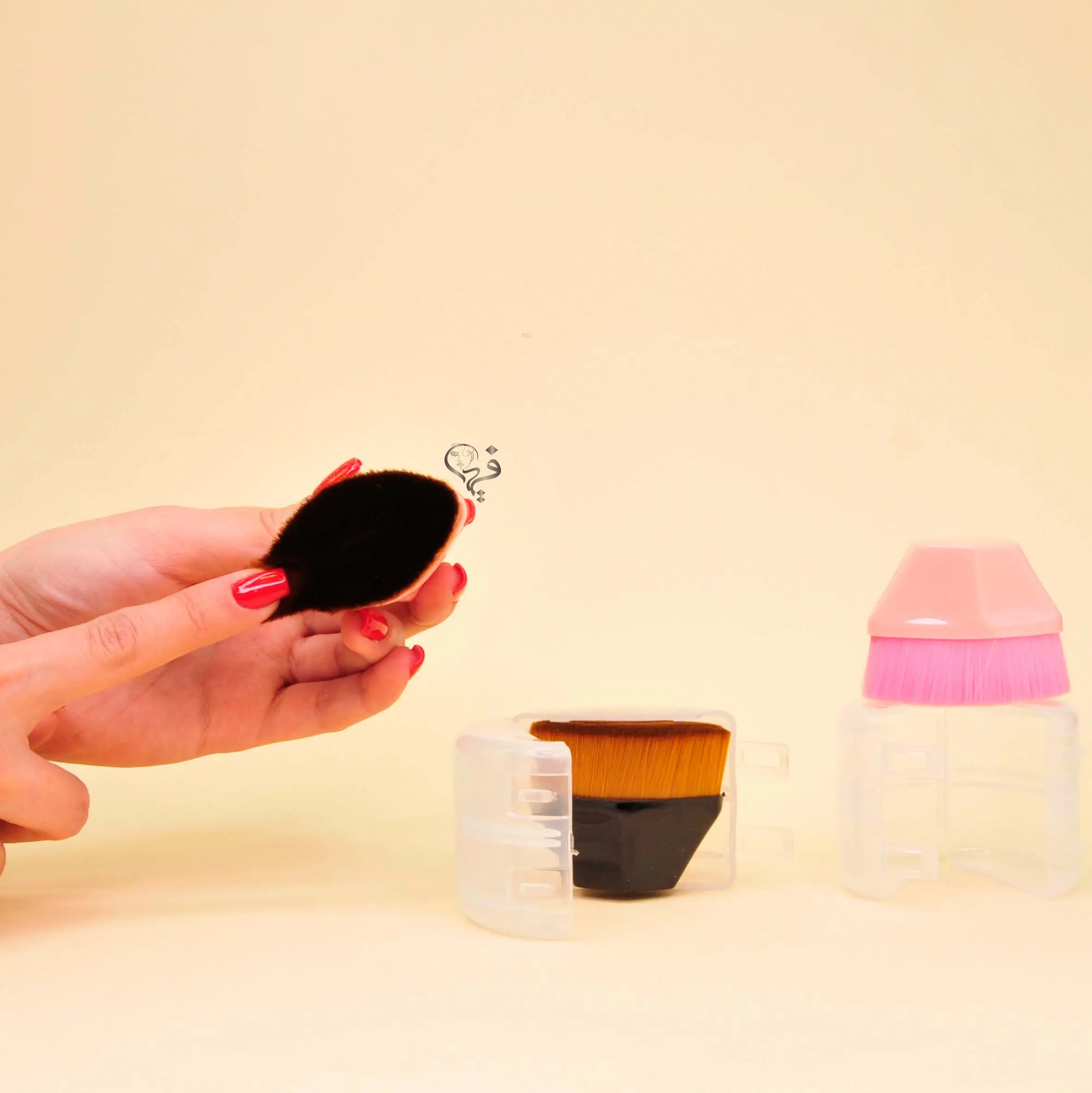 براش کرم پودر چند ضلعی بزرگ 