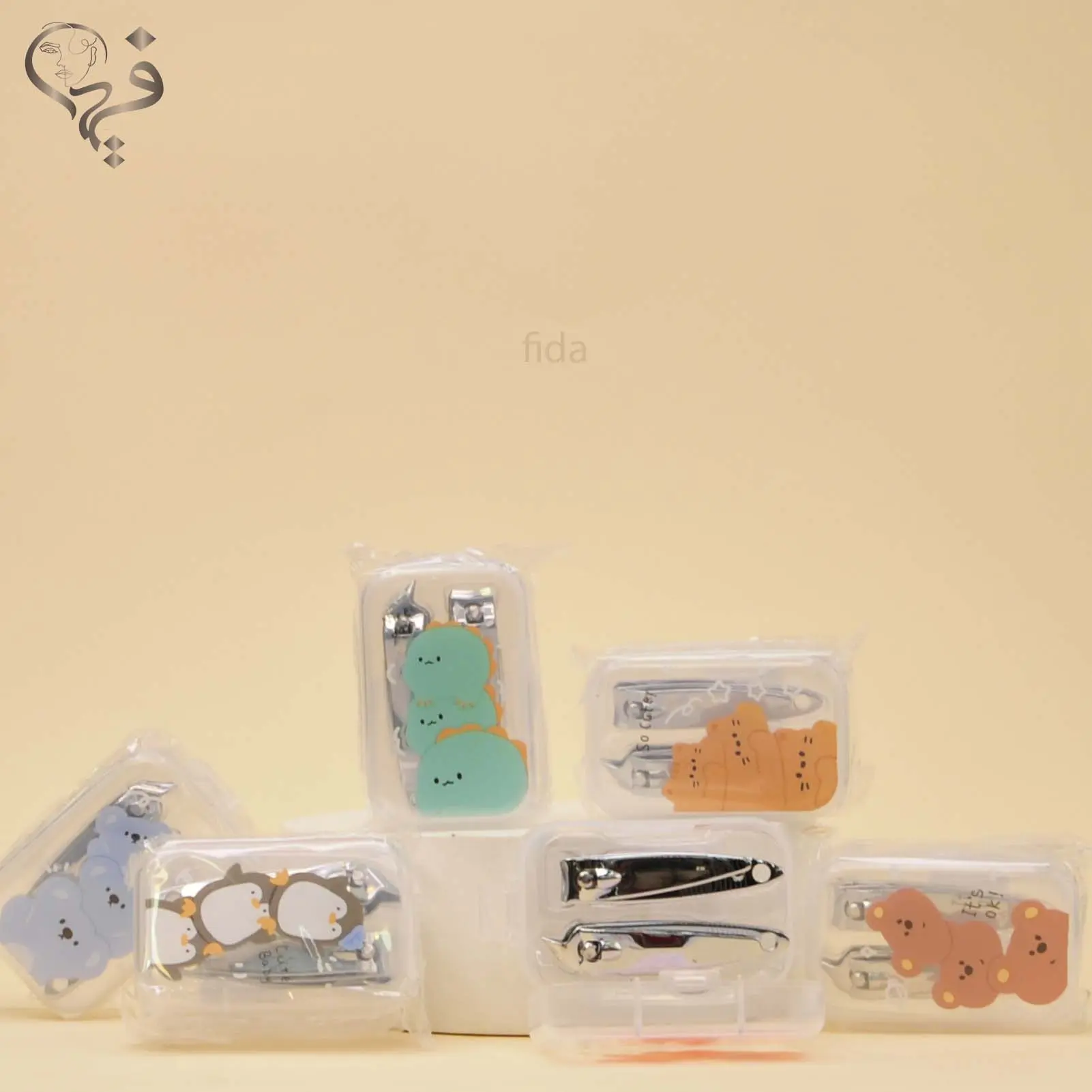 ست ناخن گیر 2 عددی عروسکی 