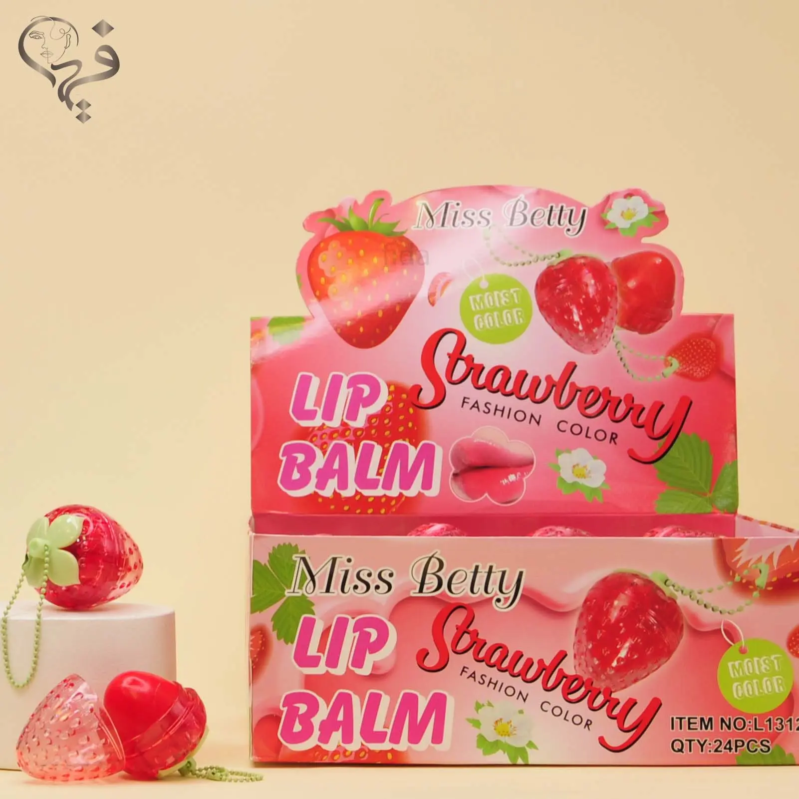 بالم لب توت فرنگی قرمز میس بتی 