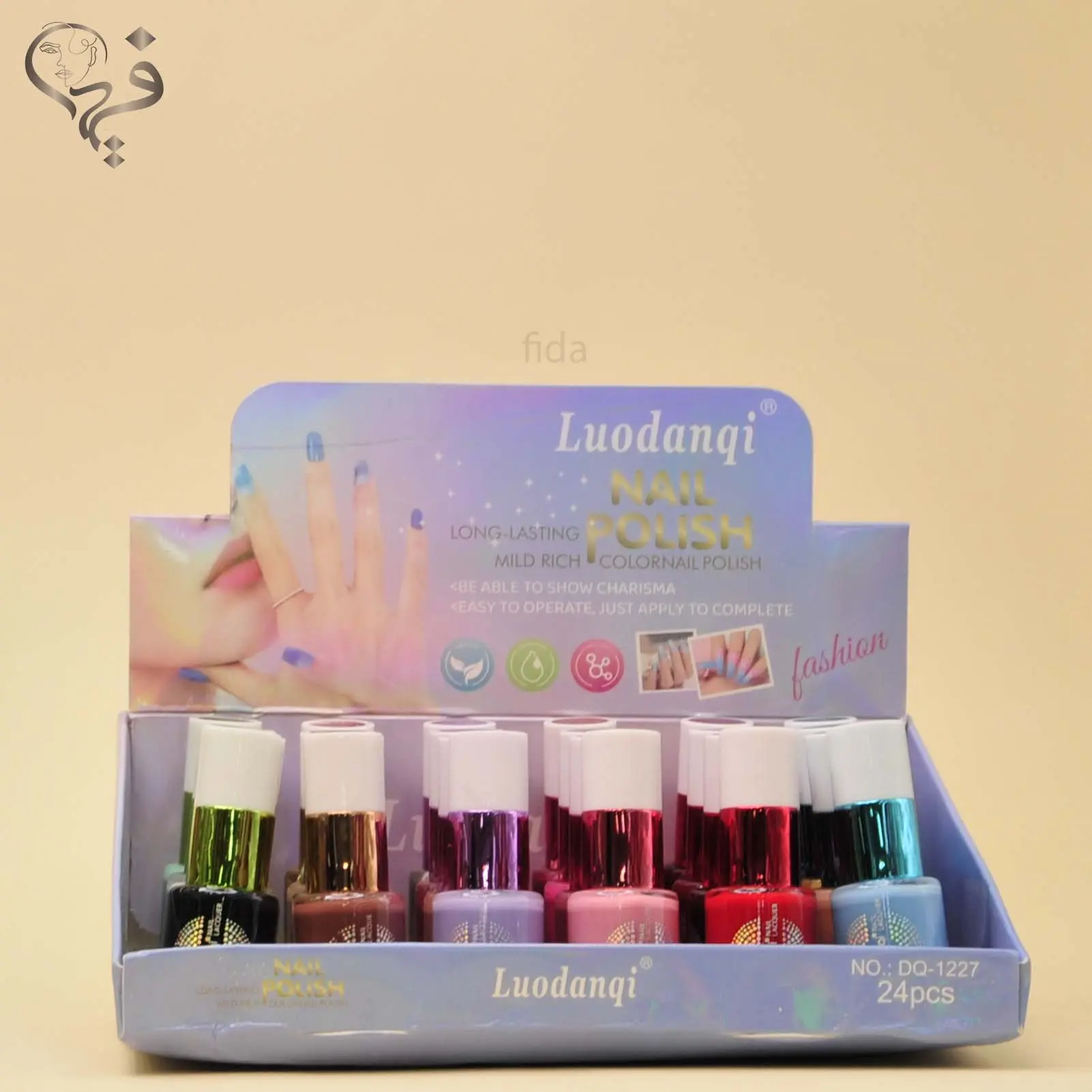 لاک ناخن دایره ای لودانکی