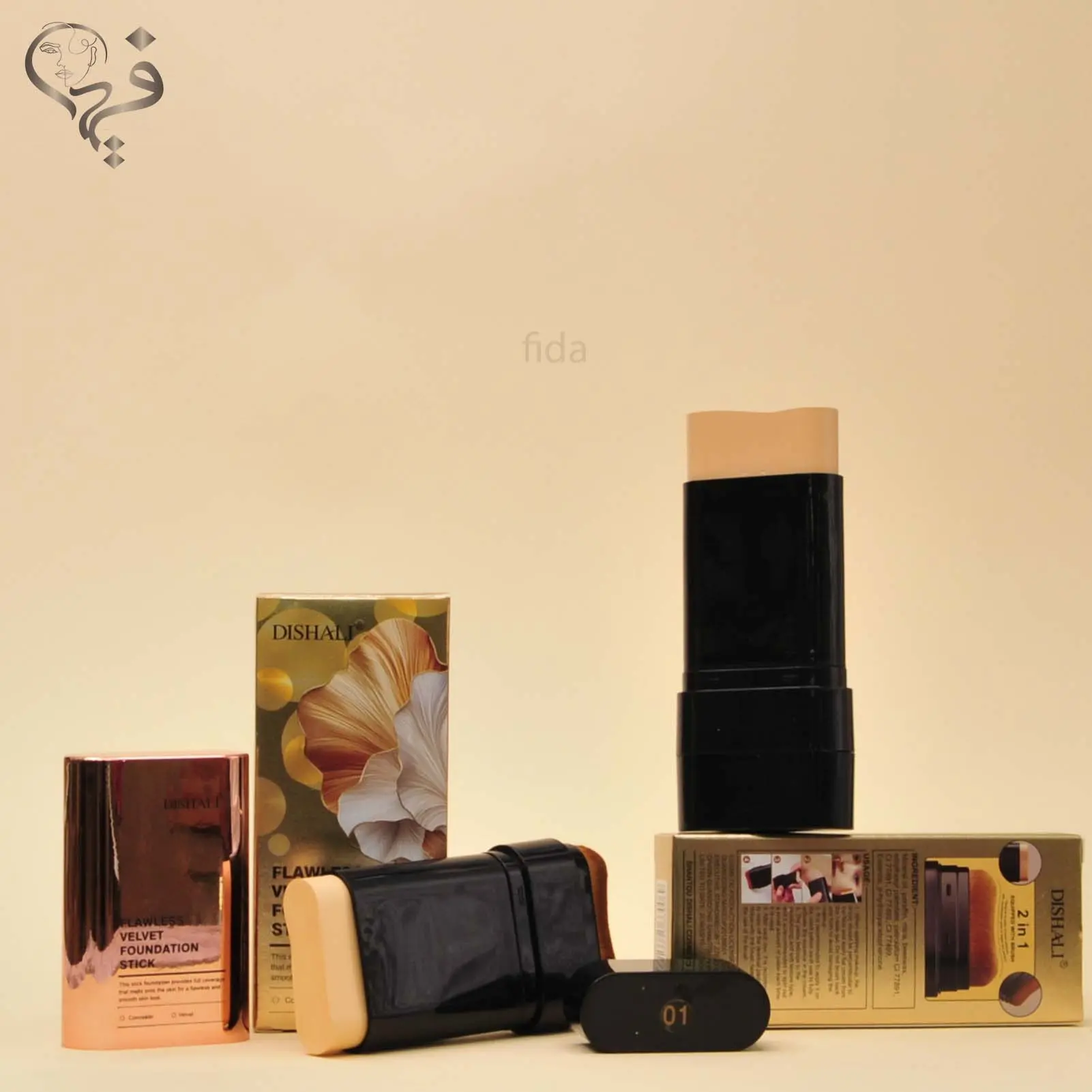 کرم پودر استیکی دیشالی DISHALI