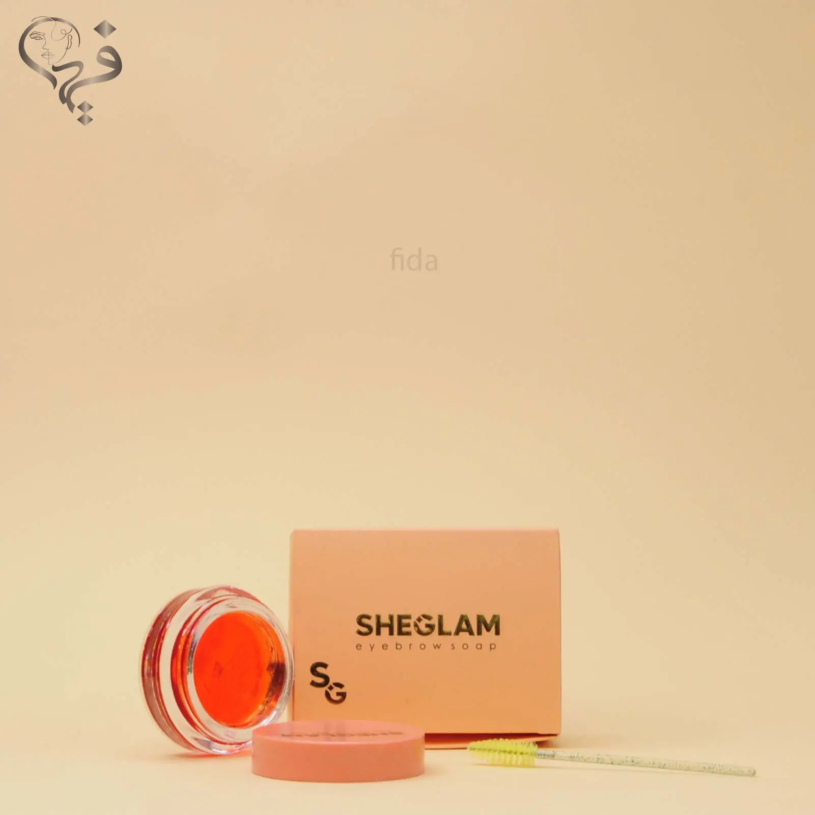 ژل ابرو کاسه ای نارنجی شیگلم  Sheglam