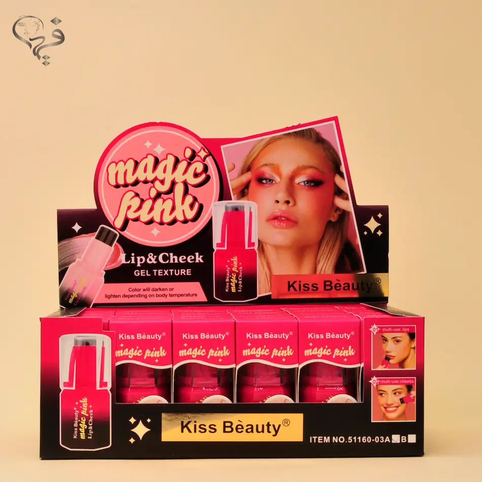 رژگونه جادویی جامد کیس بیوتی Kiss beauty