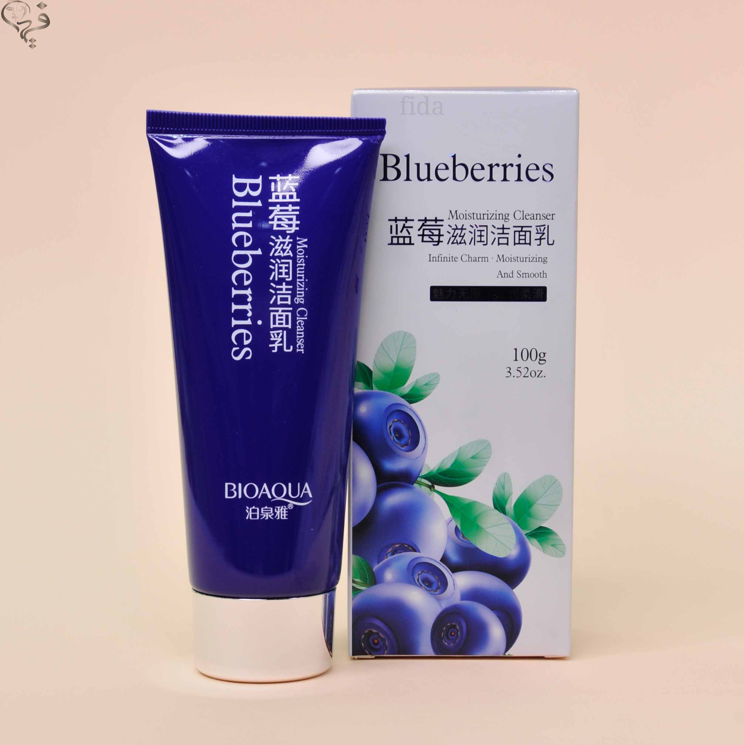 فوم شستشو بلوبری بیواکوا Bioaqua