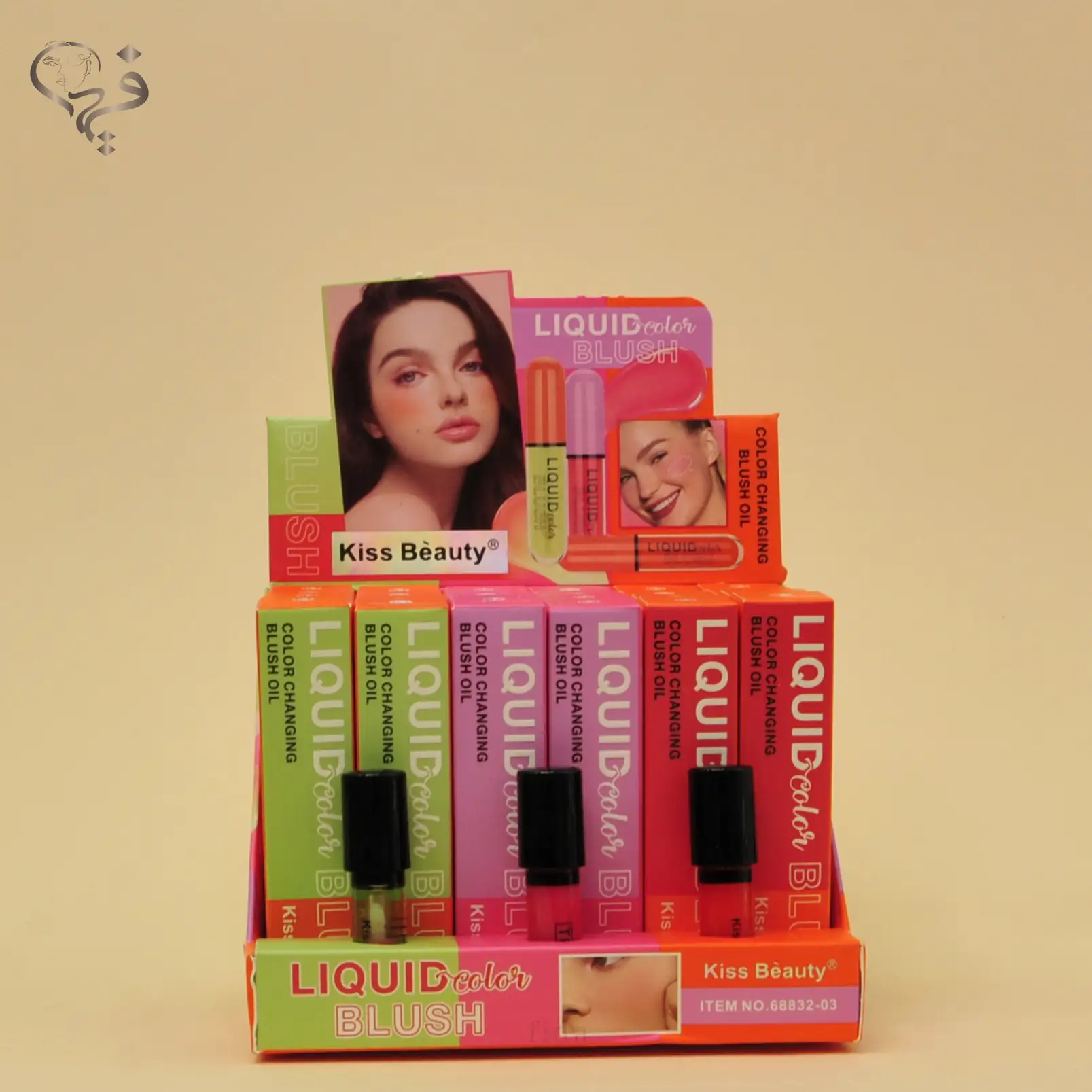 برق لب رژگونه کیس بیوتی تستر دار Kiss beauty