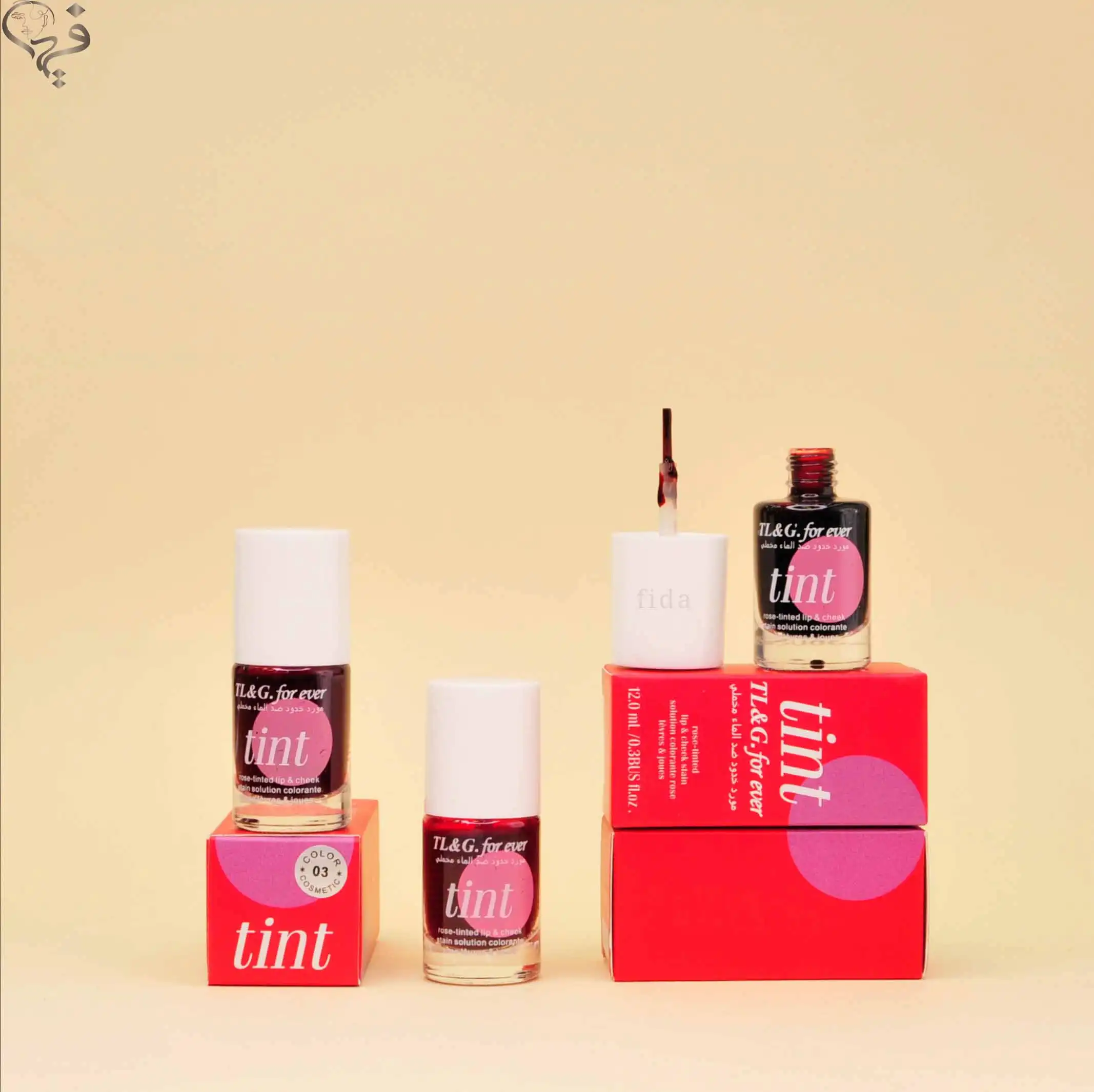 تینت لب لاکی tint