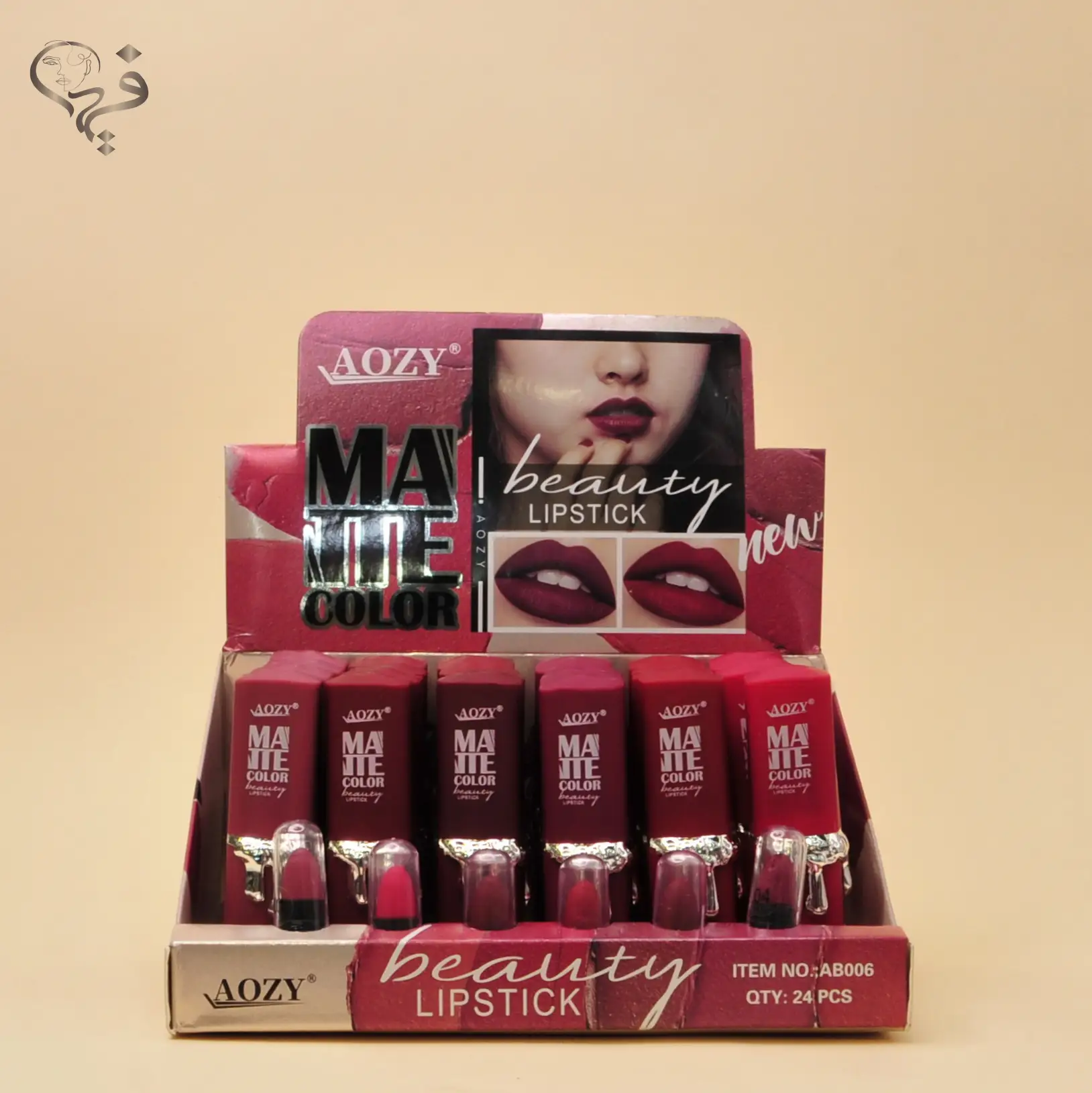 رژلب جامد تستردار ایوزی Aozy