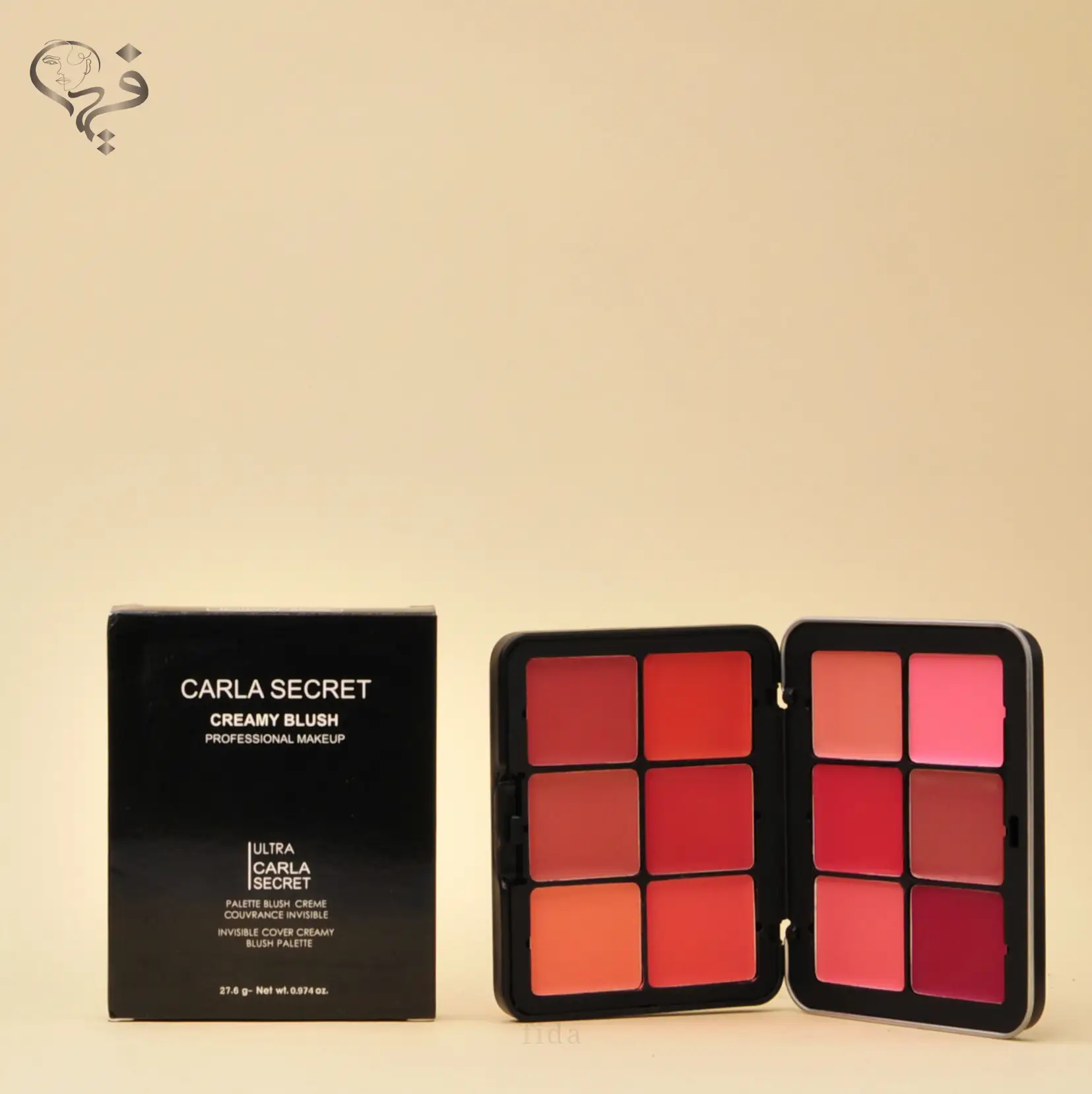 پالت رژ لب 6 رنگ کارلا سکرت Carla Secret