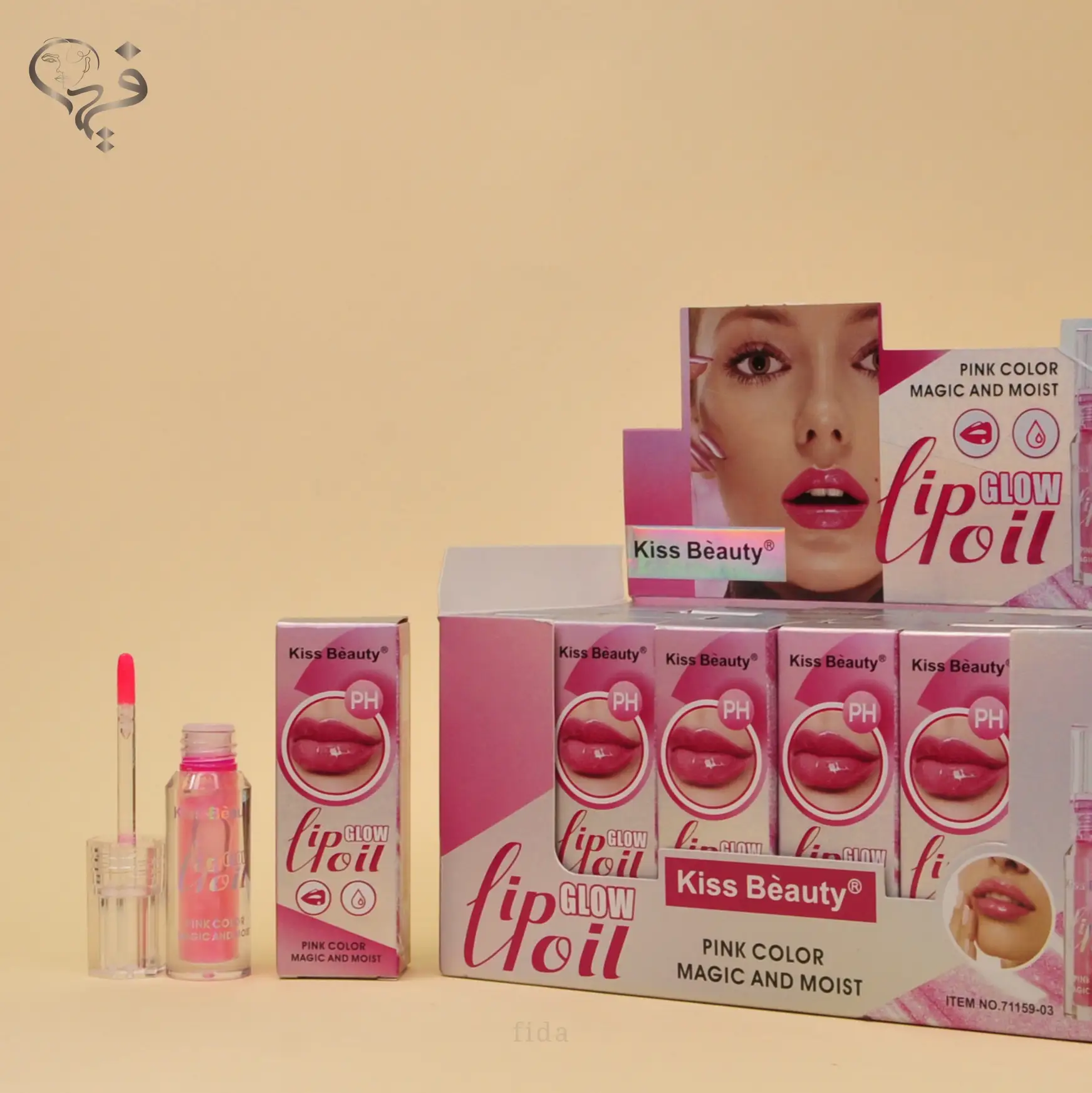 شاین لب حرارتی کیس بیوتی Kiss beauty