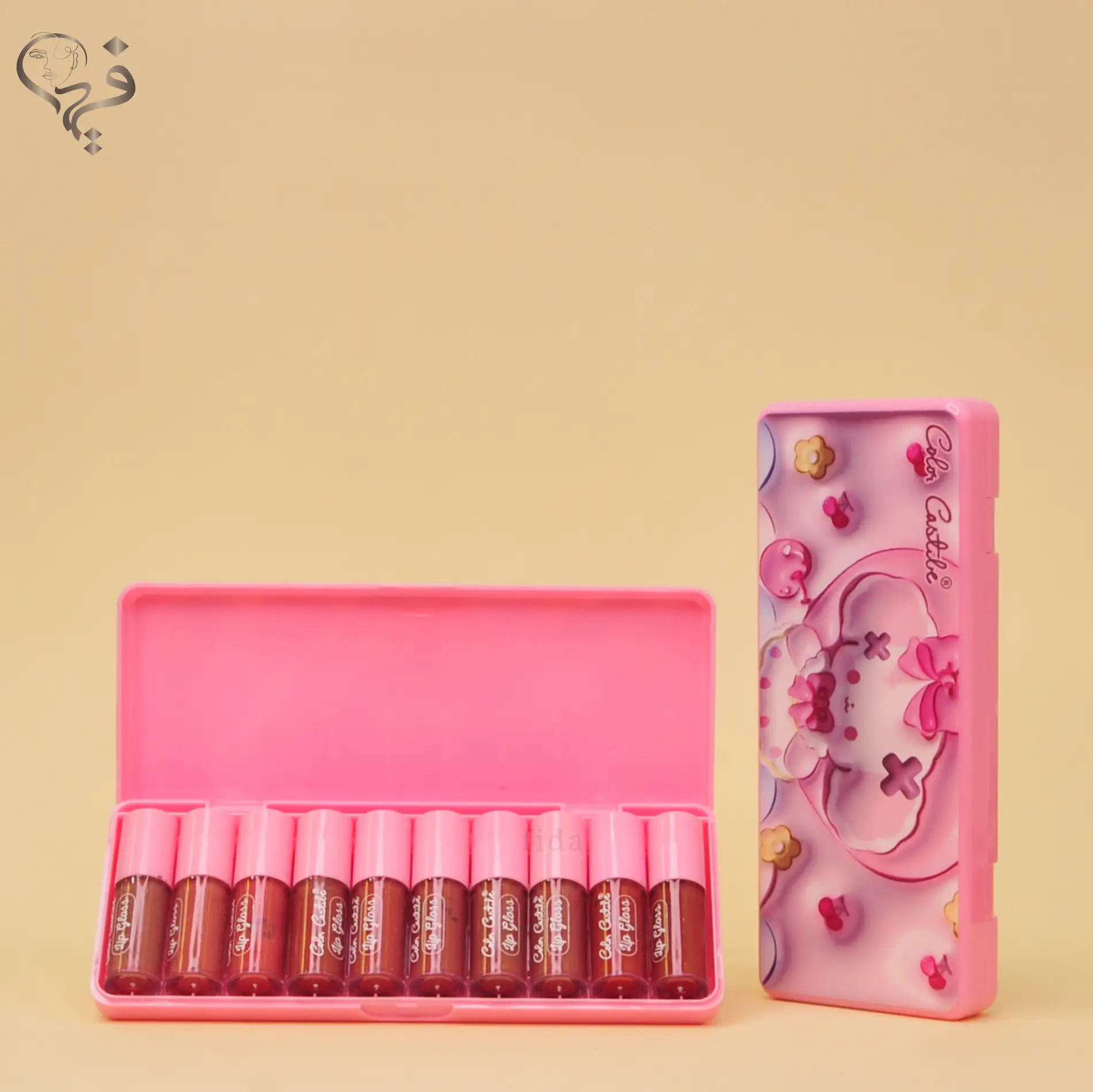 پک رژلب مینی 12 عددی تستر دار کالرکاستل Color castle