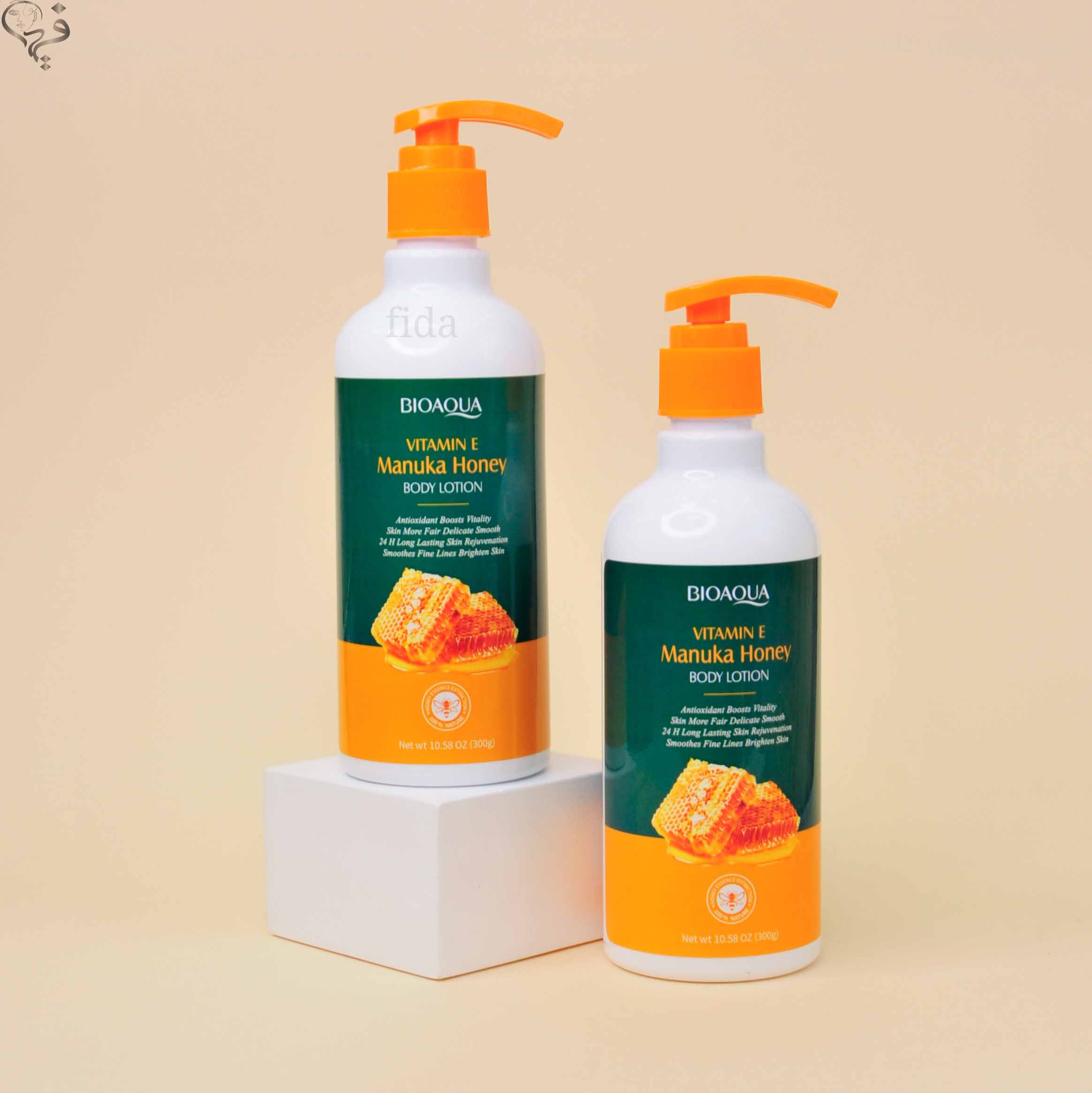 لوسیون بدن آبرسان و روشن کننده عسل بیواکوا Bioaqua