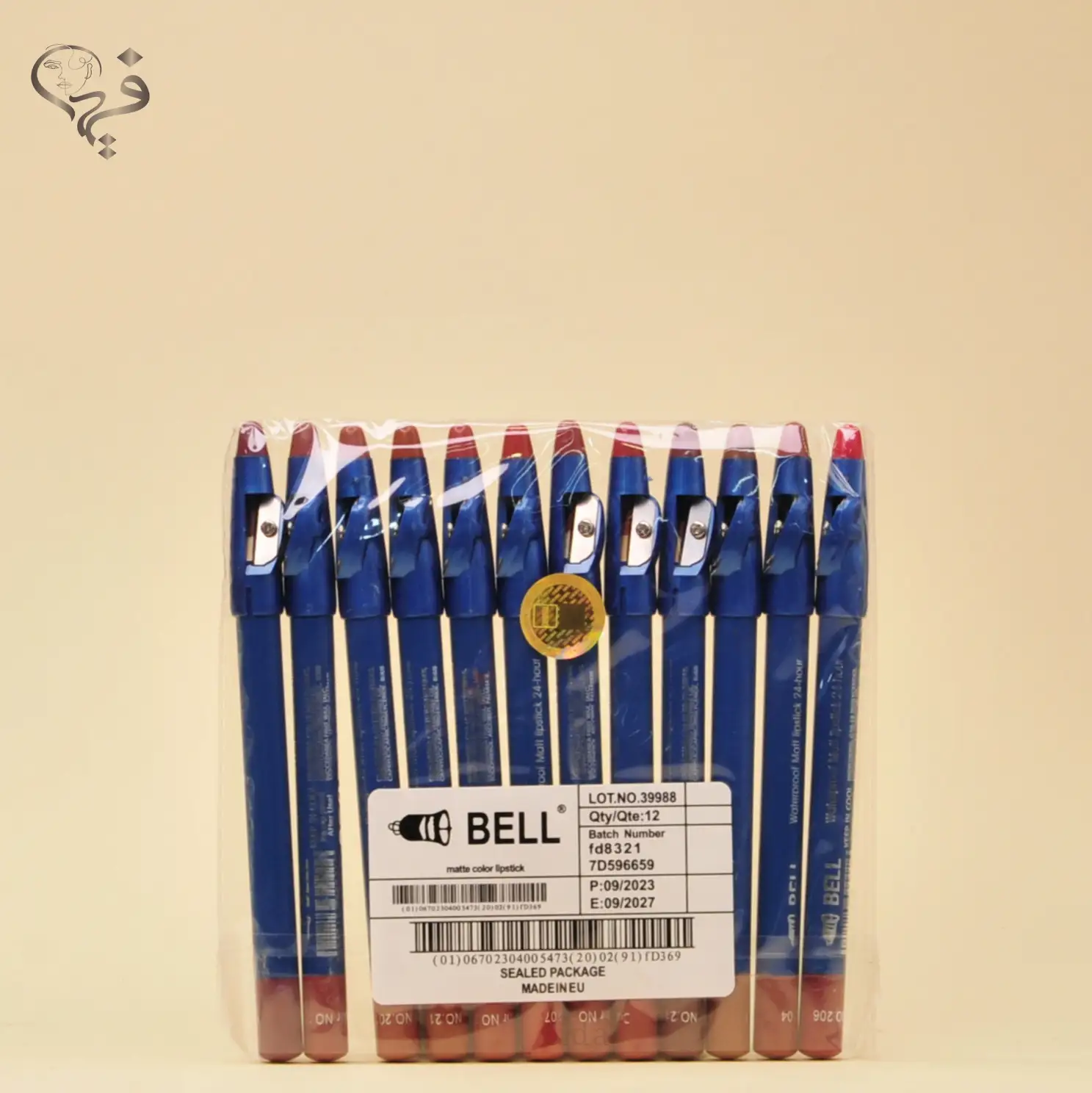 رژمدادی تراش دار بل پوکه آبی BELL